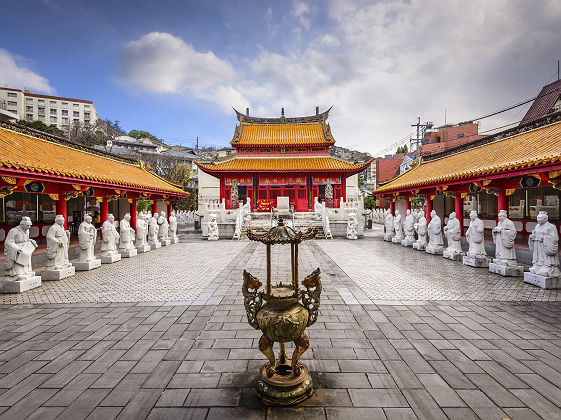 Nagasaki, Japan - at Confucius Shrine