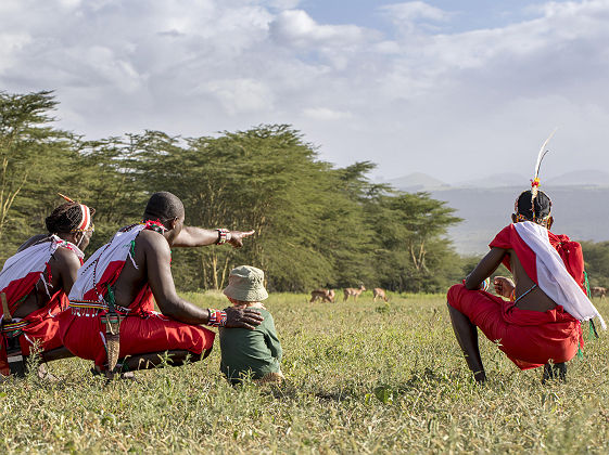 Safari en famille avec les guerriers