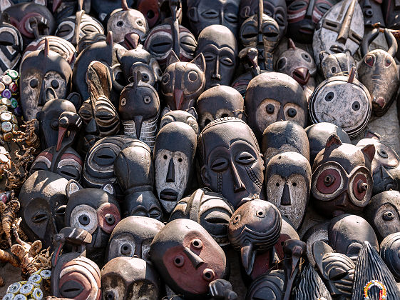 Marché Masai à Nairobi