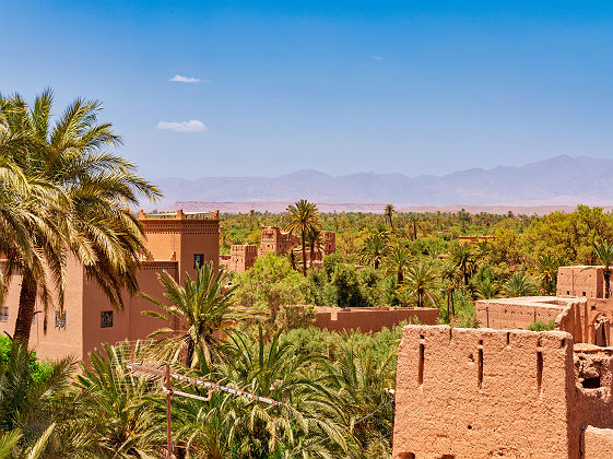 Kasbah Amahidil a Skoura, Maroc