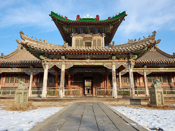 Palais d'hiver du Bogdo Khan, Oulan Bator - Mongolie