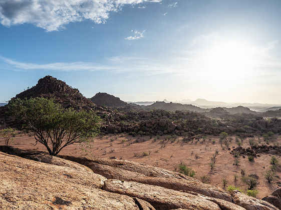 Paysage du Damaraland