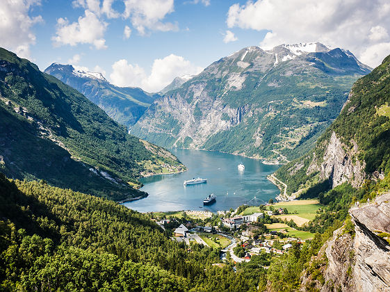 Geiranger fjord - Norvège