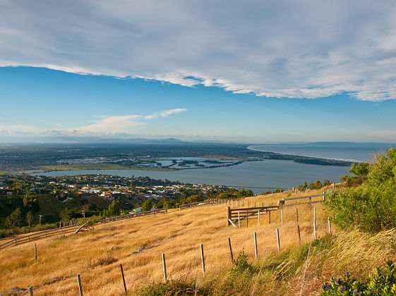 View over Christchurch