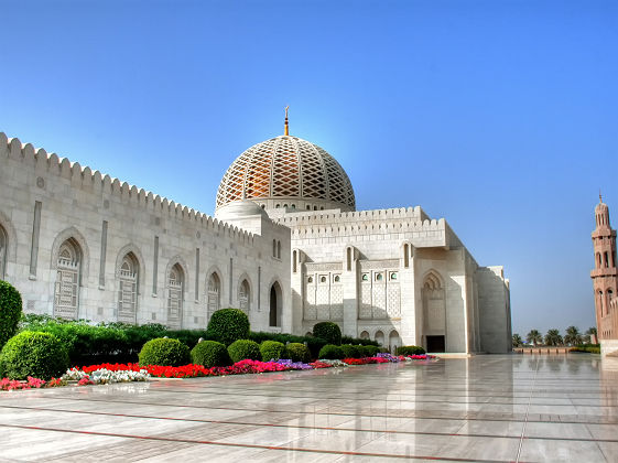 La Grande Mosquée du Sultan Qaboos à Mascate - Oman