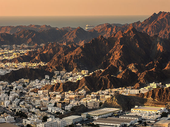 Oman - Vue sur la ville de Muscat