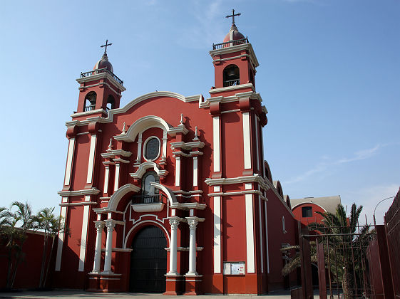 Eglise dans le Monastère Santa Rosa à Lima - Pérou
