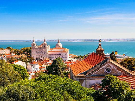 Vue sur Lisbonne - Portugal
