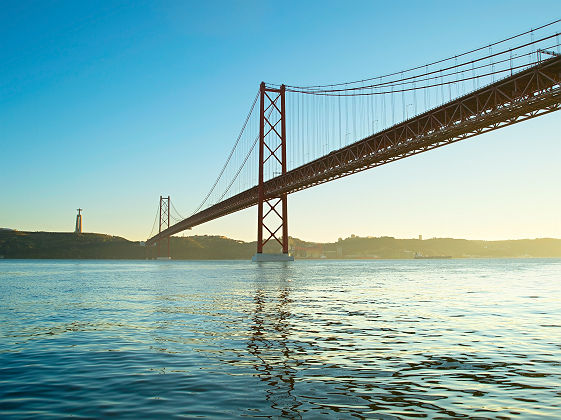 Le pont du 25 Avril à Lisbonne - Portugal
