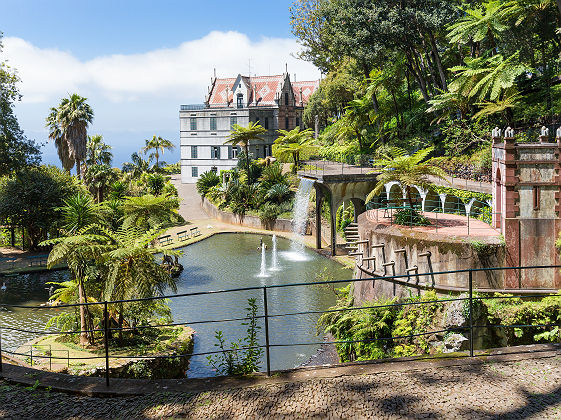 Jardins tropicaux de Monte Palace à Funchal, Madère - Portugal