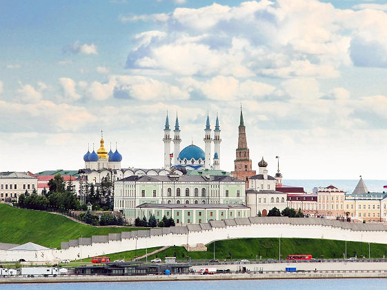 Republique du Tatarstan, Kremlin de Kazan, Russie