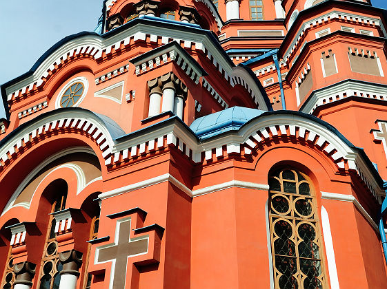 Cathedrale Notre Dame de Kazan à Irkutsk - Russie