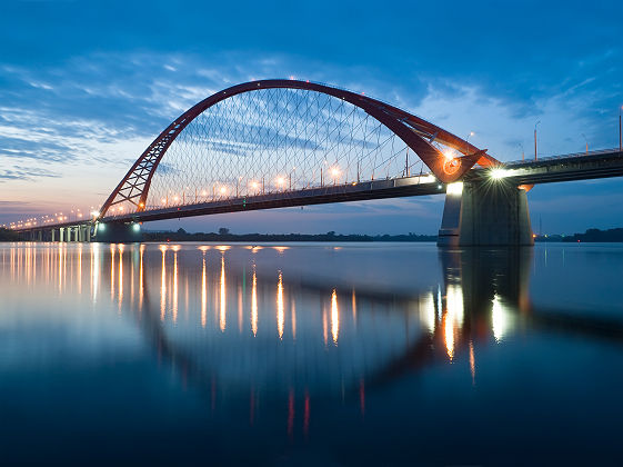 Novosibirsk Rail Bridge - Russie