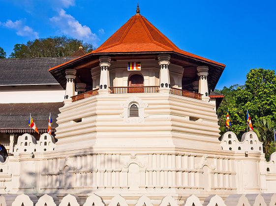 Le Temple de la Dent, ou Sri Dalada Maligawa, Kandy - Sri Lanka