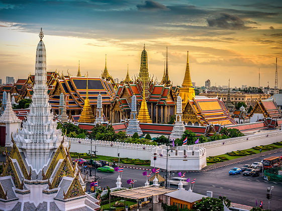 Le Wat Phra Kaeo à Bangkok - Thaïlande