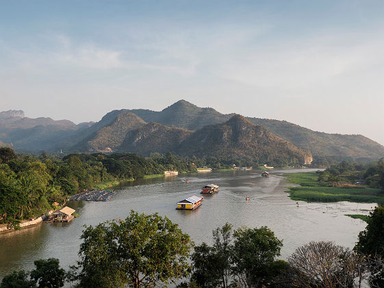 Mae Klong à Kanchanaburi - Thaïlande