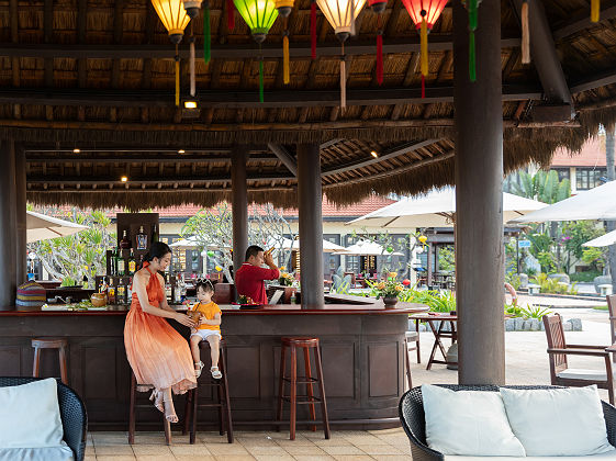 Repas en famille à Hanoi