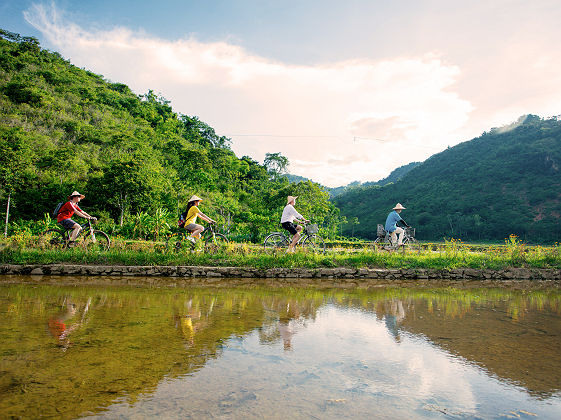 Balade en vélos à Mai Chau