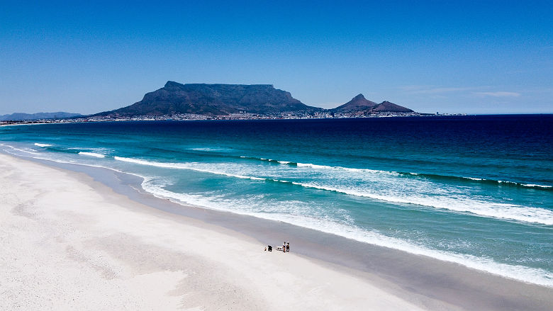 Table Mountain à Cape Town