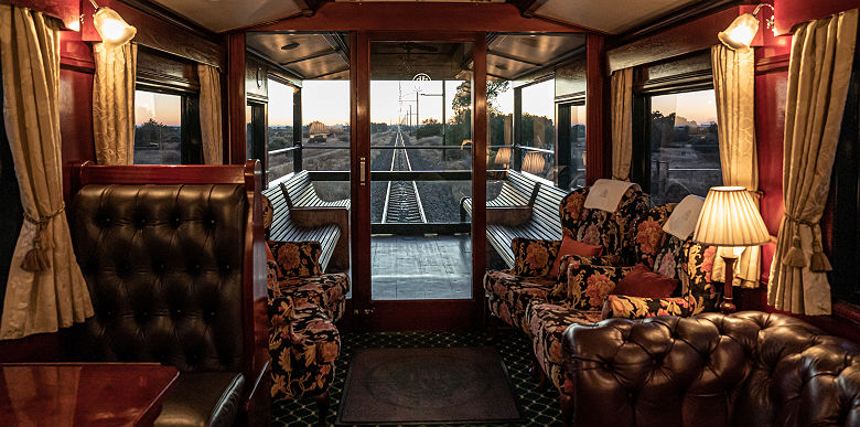 Interieur d'un train Rovos Rail - Greg Beadle