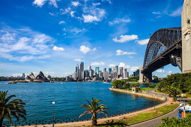 Vue sur Sydney et le Harbour Bridge - Australie