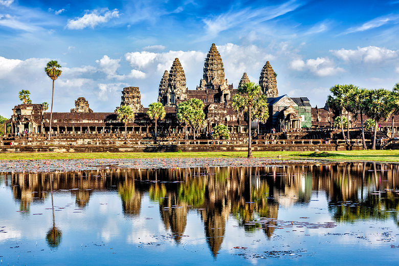 Temple d'Angkor Wat, près de Siem Reap - Cambodge