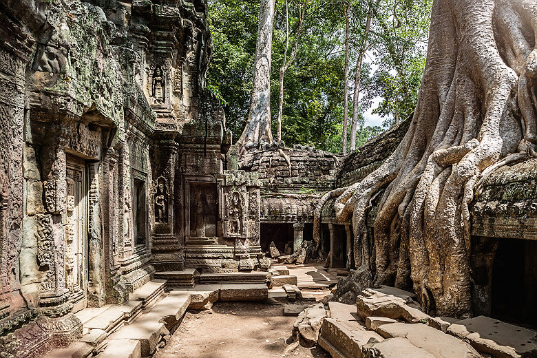 Temple d'Angkor Wat, près de Siem Reap - Cambodge