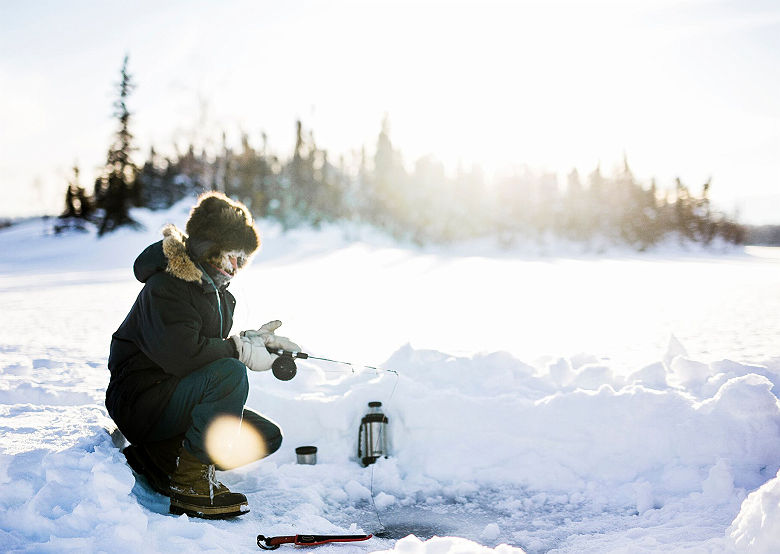 Alice_Wu_fishing_Blachford Lake Lodge