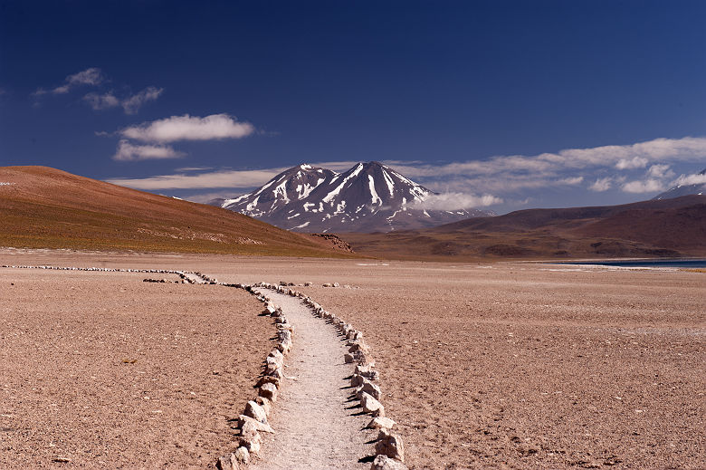 Volcans dans le Désert d'Atacama - Chili