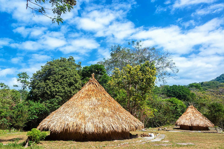 Village Arhuacos, parc de  Tayrona