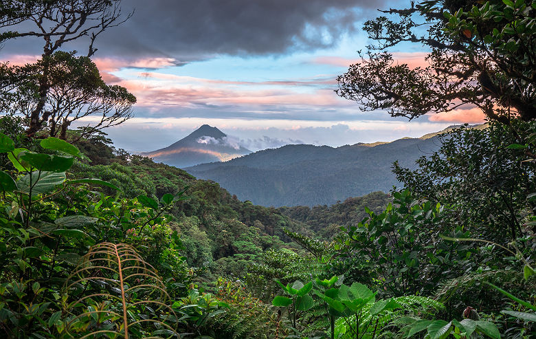 Vue sur le volcan Arenal - Costa Rica