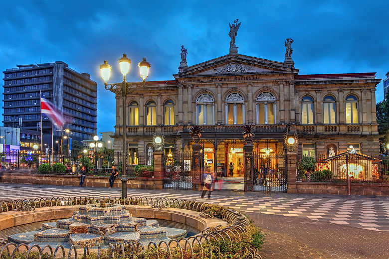 Le théâtre de San Jose au Costa Rica