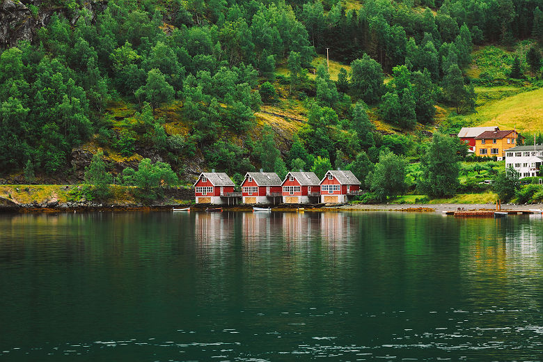 Maisonnettes de Flam - Scandinavie, Norvège