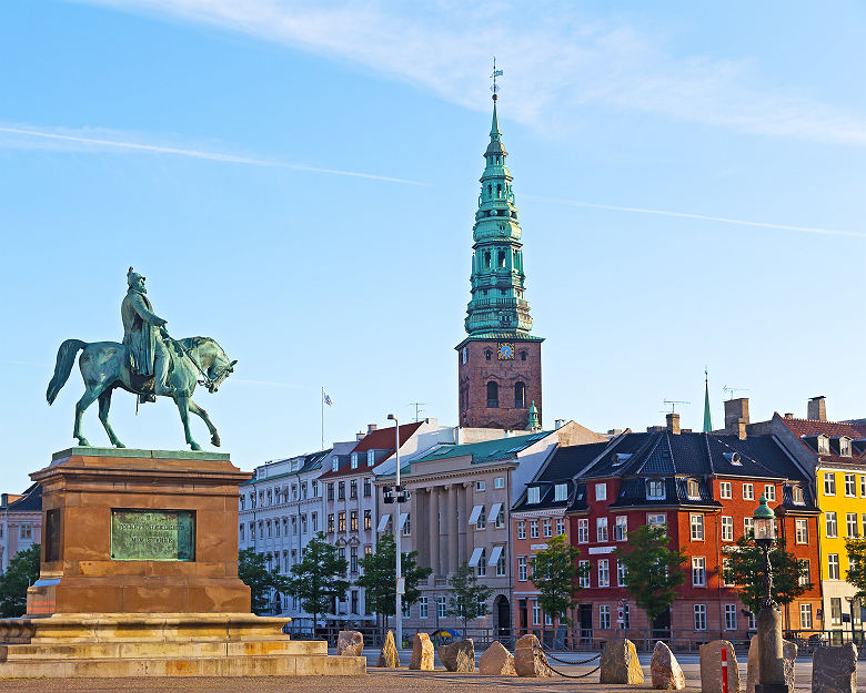 Statue de Frederik VII, Copenhague - Scandinavie, Danemark