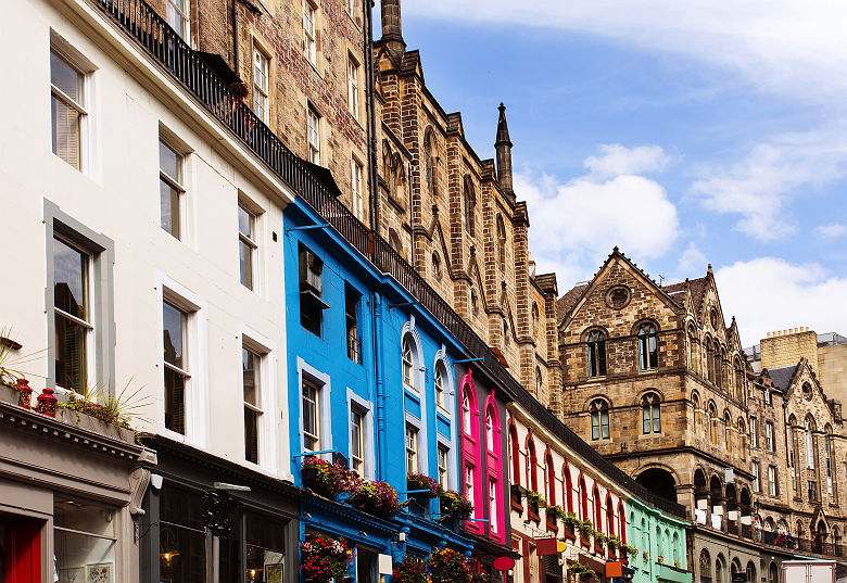 Victoria Street, Edimbourg - Ecosse, Royaume-Uni