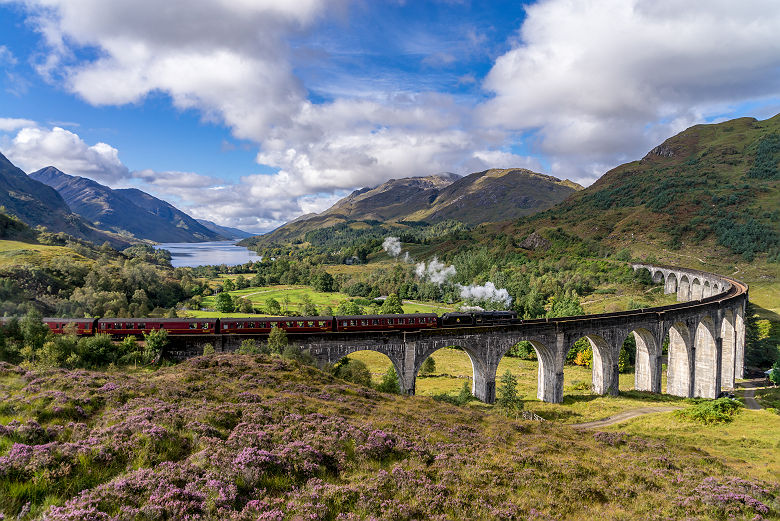 Viaduc de Glenfinnan, direction Poudlard - Ecosse, Royaume-Uni