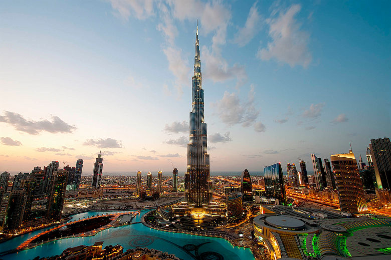 Burj Khalifa à Dubaï