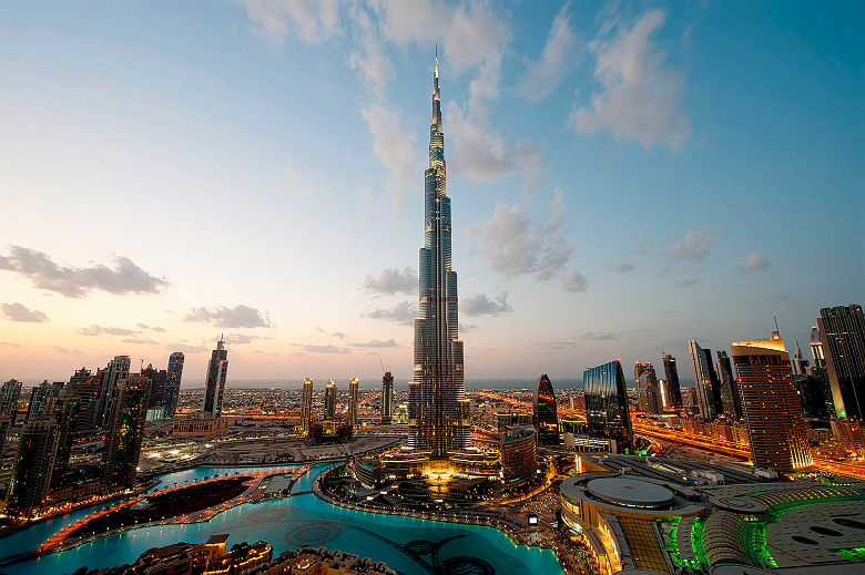 Burj Khalifa à Dubaï