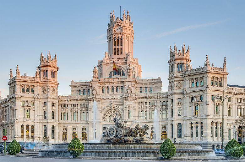 Fontaine de Cybèle à Madrid - Espagne