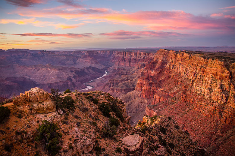 Grand Canyon en Arizona aux Etats Unis