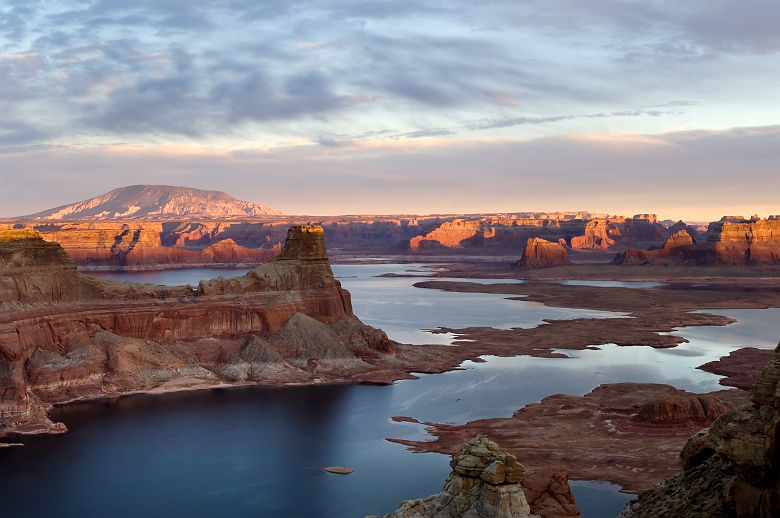 La Lac Powell en Arizona, Etats-Unis