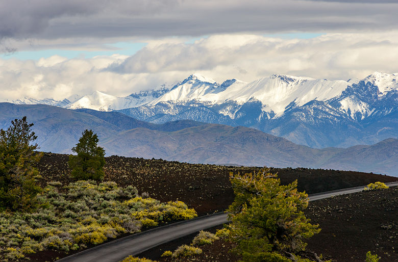 Craters of the Moon National Monument and Preserve dans l'Idaho - Etats Unis