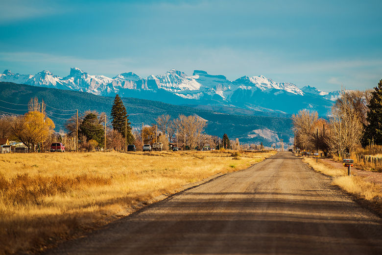 U.S. Route 550 à Durango - Colorado, Etats-Unis
