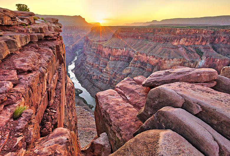 Arizona - Vue aérienne du Grand Canyon