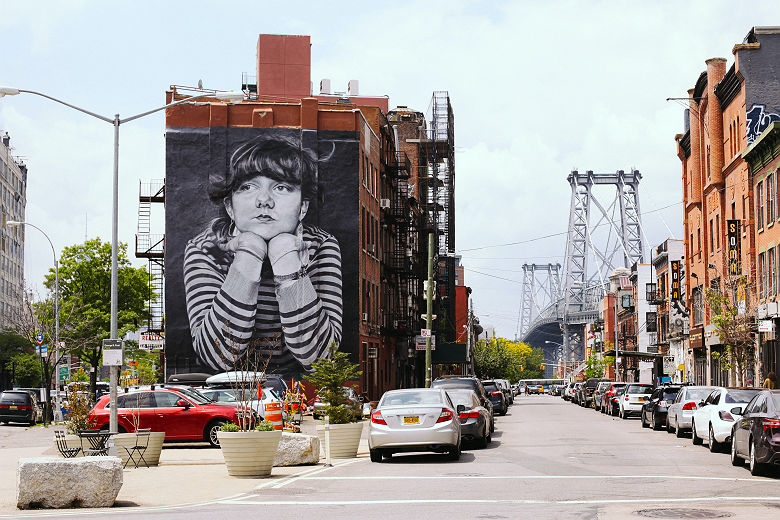 Street art à Brooklyn, NYC
