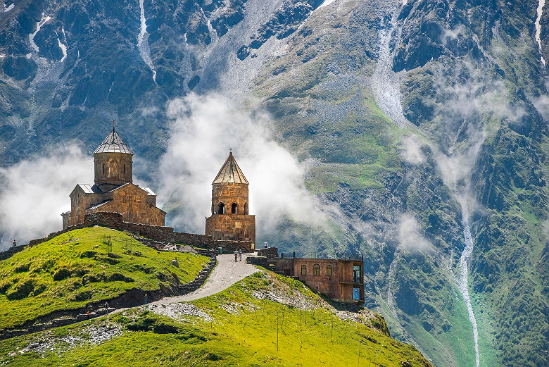 Gergeti Trinity Church, en Georgie