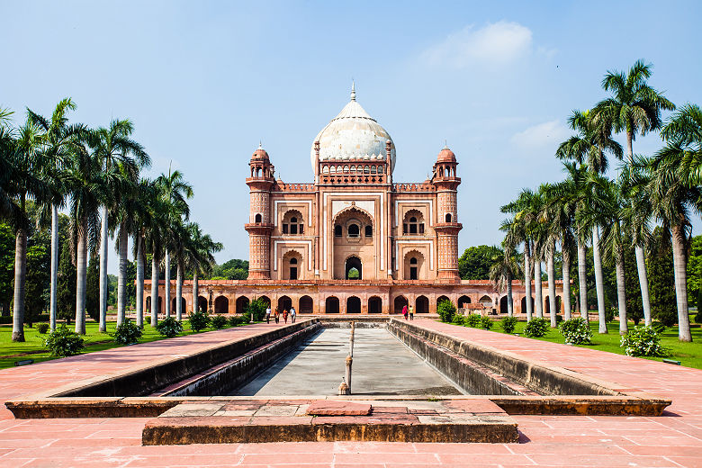 Le Mausolée de Safdar Jung à Delhi - Inde