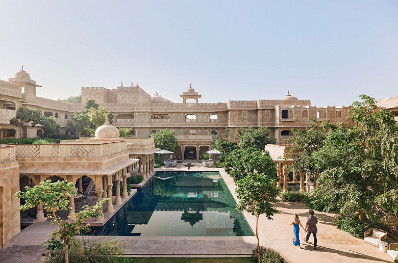 Six Senses Fort Barwara - rani-bagh-courtyard