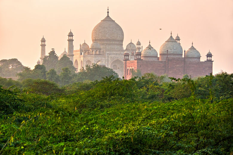 Le taj Mahal à Agra - Inde