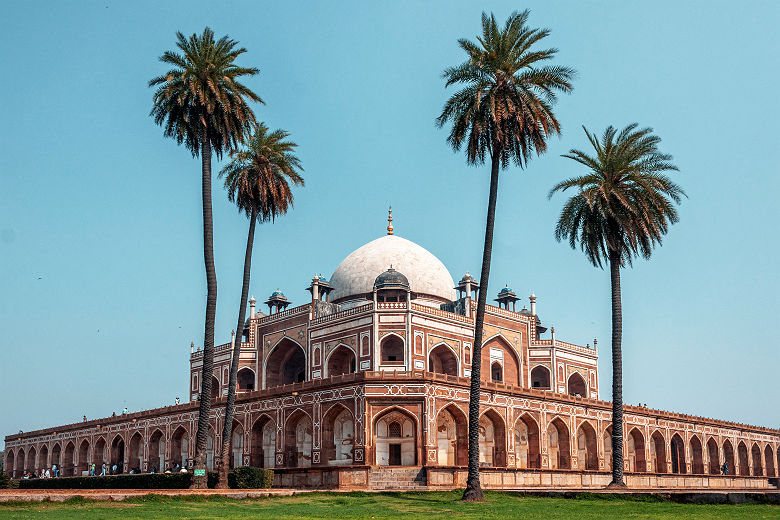 La tombe de Humayun à Delhi, Inde